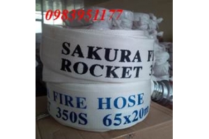 Vòi chữa cháy PVC D65-17BAR+Khớp nối Ø65